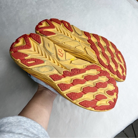 Hoka One One Clifton 8 Summer Song Ice Flow Orange - Picture 6 of 11